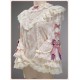 Twin Bears Antique Gemstone Fragrance Lace Blouse(1st Pre-Order/3 Colours/Full Payment Without Shipping)